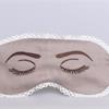 Augenmaske: "Schlafaugen" - Augenmaske Auge braun