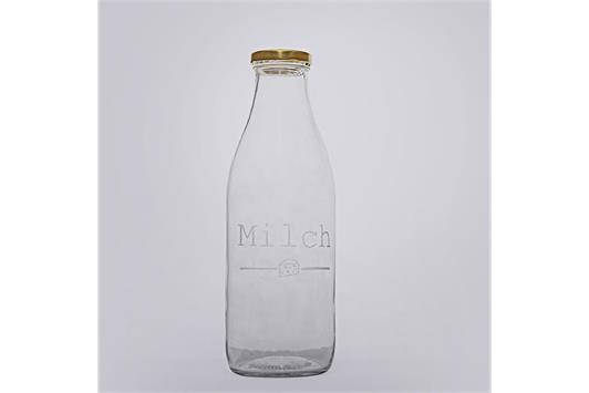 Glasflasche mit Gravur 1000ml